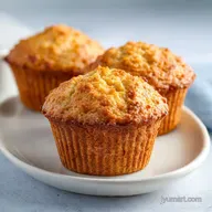 Apple Bran Muffins in 35 Minutes