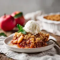 Apple Spice Dump Cake: Golden and Caramelized