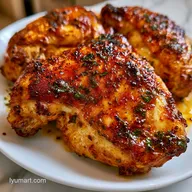 Baked Chicken Leg Quarters in 55 Minutes