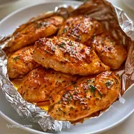 BBQ Chicken Foil Packets in 30 Minutes