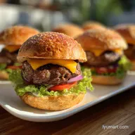 Burgers in Air Fryer: Succulent with a Crispy Crust