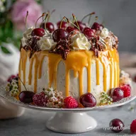 Cake in a Cake Recipe Ready in 1 Hour 5 Minutes