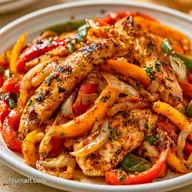Chicken Fajita Packets for 4 Servings