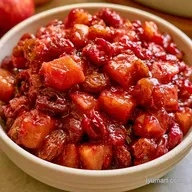 Cranberry Apple Chutney in 30 Minutes