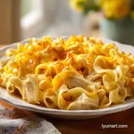 Chicken Casserole in 40 Minutes: Creamy and Cheesy Baked