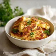 Crispy Baked Cauliflower Steaks for 4 Servings