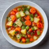 Fast Instant Pot Vegetable Soup in 30 Min