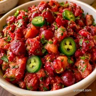 Cranberry Salsa with Jalape&ntilde;o