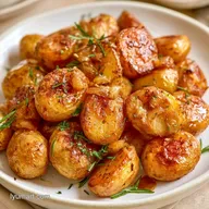 Foil Packet Potatoes with Garlic Roasted