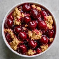 Easy Fresh Cherry Crisp Recipe
