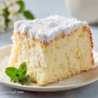 Heavenly White Snack Cake in 45 Minutes