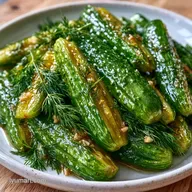 Herb Dill Pickles in 20 Minutes