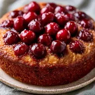 Homemade Fresh Cherry Cake in 1 Hour