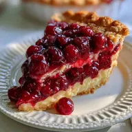 Homemade Sour Cherry Pie for 8 Slices