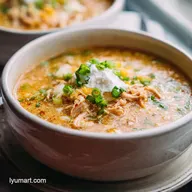 Keto White Chicken Chili: Instant Pot