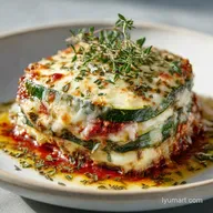 Keto Zucchini Lasagna for 8 Servings