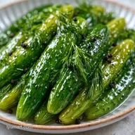 Kosher Dill Spears in 25 Minutes