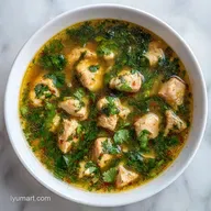 Light Chicken Summer Soup in 35 Minutes
