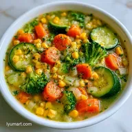 Light Summer Meal Soup: Refreshing Garden Blend