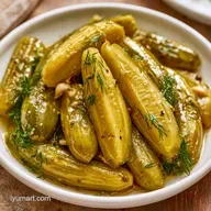 Crunchy Dill Pickles for 8 Pint Jars