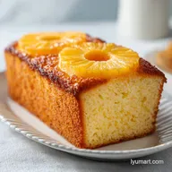 Pineapple Cream Cheese Pound Cake: Tender