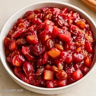 Raw Cranberry Chutney Recipe Make-Ahead