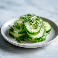 Refrigerator Dill Pickles in 20 Min