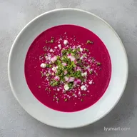 Russian Summer Beet Soup in 20 Minutes