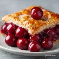 Rustic Cherry Pie Galette: Buttery Crust