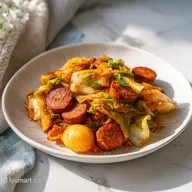 One Pot Sausage Cabbage Potato Dinner