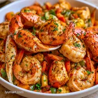 Seafood Foil Packets with Crab Legs