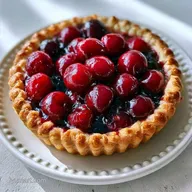 Sour Cherry Galette for 8 Servings