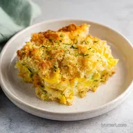 Yellow Squash Casserole: Southern Style with Buttery Topping