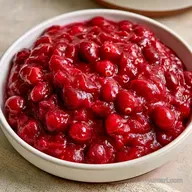 Spiced Cranberry Sauce with Orange Juice