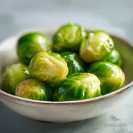 Sweet Sticky Glazed Brussels Sprouts in 28 Minutes