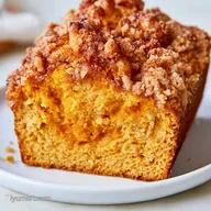 Streusel Pumpkin Bread with Cinnamon