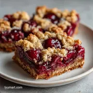 Cherry Almond Bars in 60 Minutes