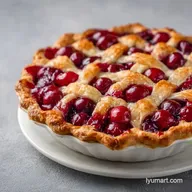 Thick Filling Cherry Pie for 8 Servings