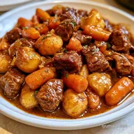 Tin Foil Stew for 4 Servings: Tender