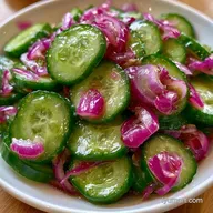Pickled Cucumbers with White Vinegar