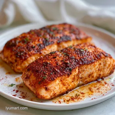 Air Fryer Salmon in 20 Minutes Recipe Card
