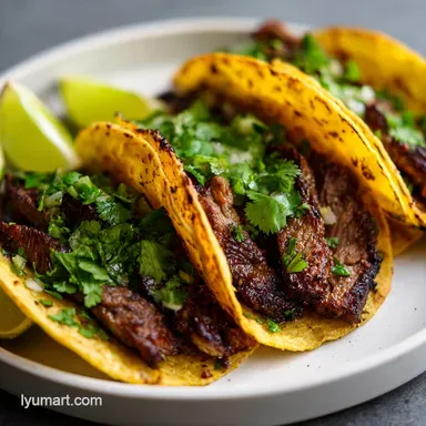 Carne Asada Tacos: Authentic Grilled Steak Tacos for 8 Servings