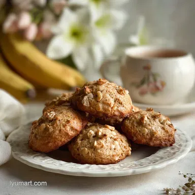 Banana Bread Cookies Ready in 20 Minutes