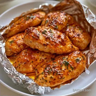 BBQ Chicken Foil Packets in 30 Minutes