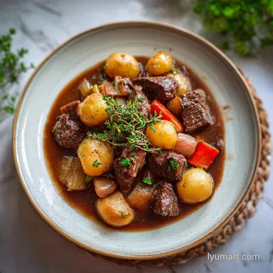 Beef Bourguignon Recipe: Tender Beef in Red Wine Sauce
