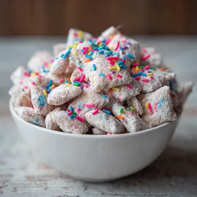 Birthday Cake Puppy Chow Recipe: A Crunchy Snack in 15 Minutes