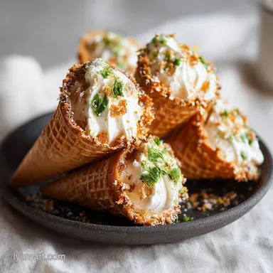 Campfire Cones with Molten Chocolate and Waffle Shell in 20 Minutes