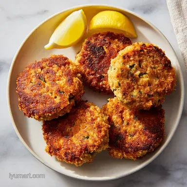 Canned Salmon Patties in 20 Minutes Recipe Card