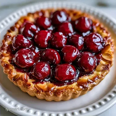 Cherry Almond Tart for 8 Servings