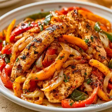 Chicken Fajita Packets for 4 Servings